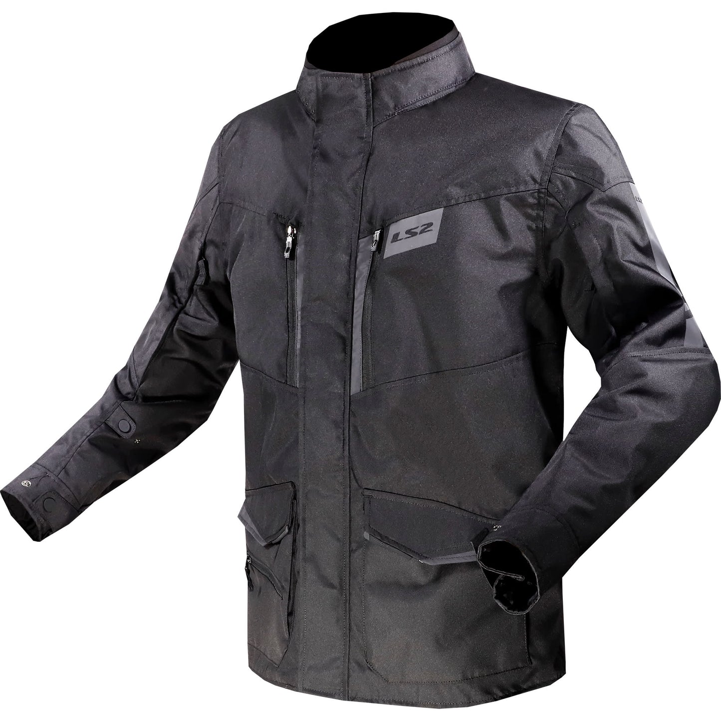 LS2 Metropolis Evo Textile Jacket - Black by LS2 - clearance motorcycle jacket