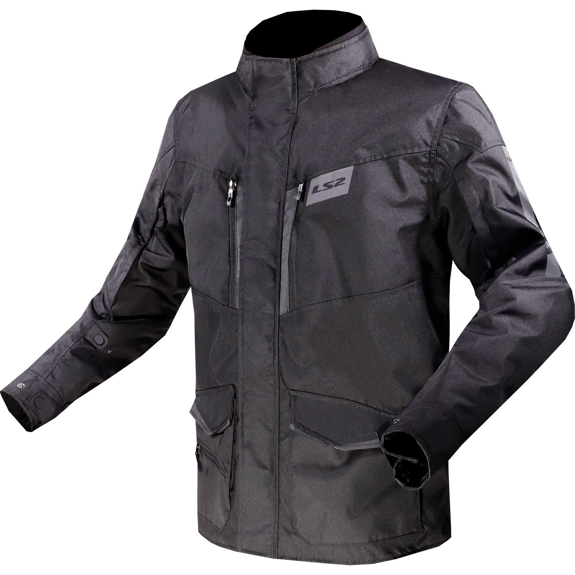 LS2 Metropolis Evo Textile Jacket - Black by LS2 - clearance motorcycle jacket