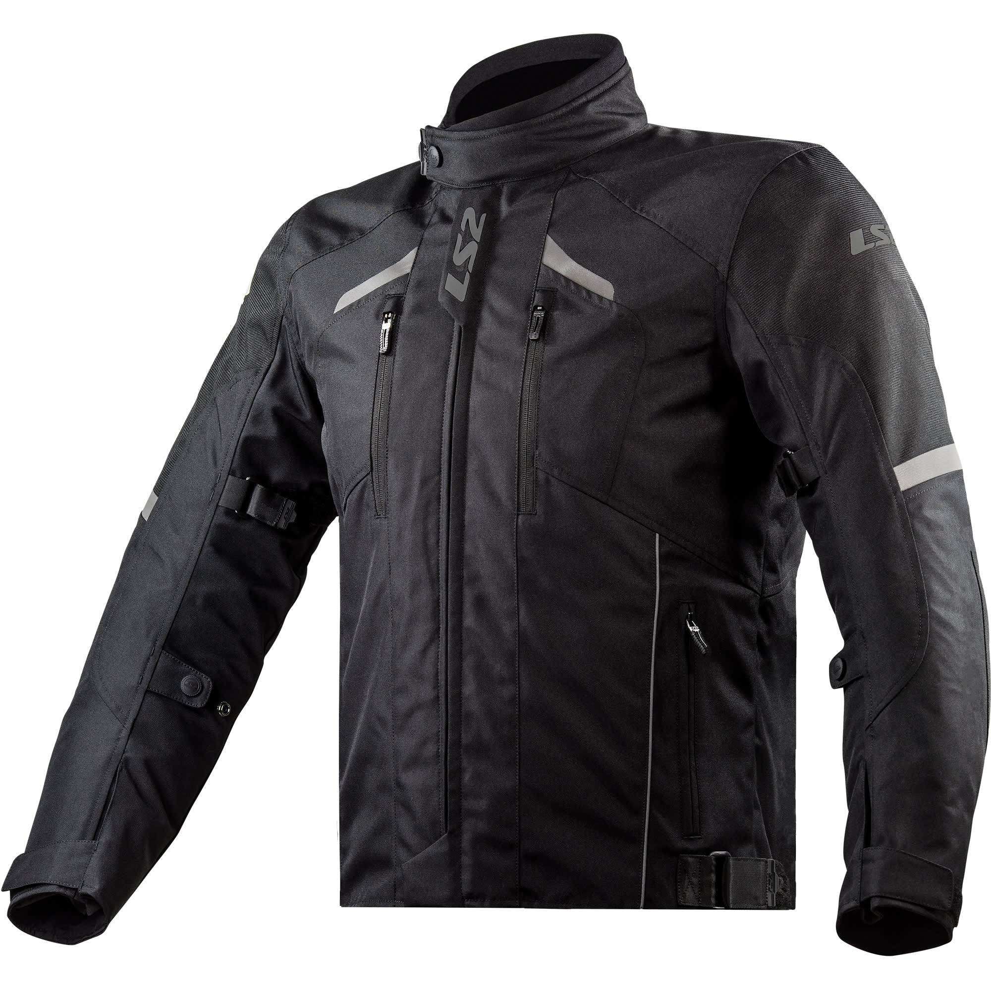 LS2 Serra Evo Textile Jacket - Black by LS2 - clearance motorcycle jacket