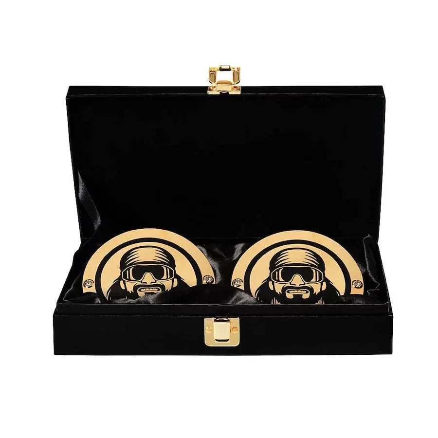 Macho Man Randy Savage Championship Side Plates Box Set - 1 | Dash Racegear