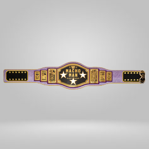 MACHO MAN RANDY SAVAGE LEGACY WRESTLING CHAMPIONSHIP COLLECTOR’S TITLE BELT - image 4 | DASH RACEGEAR