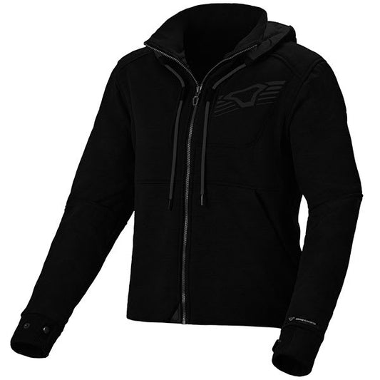 Macna Ladies District Hoodie - Black by Macna - clearance motorcycle jacket