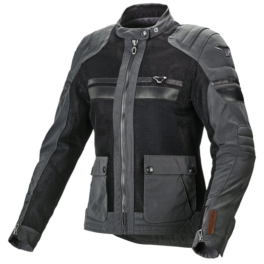 Macna Ladies Fluent Textile Jacket - Black by Macna - clearance motorcycle jacket