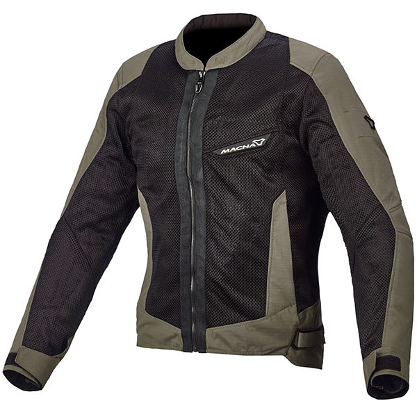 Macna Ladies Velocity Textile Jacket - Olive by Macna - clearance motorcycle jacket