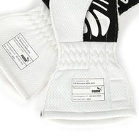FIA certification labels inside Max Verstappen’s 2021 Red Bull Racing gloves – Dash Racegear.