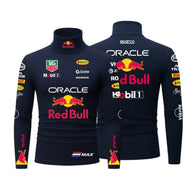 Max Verstappen 2025 F1 Undersuit Red Bull Racing Blue Base Layer by Dash Racegear, front product view, design 8900