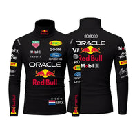Max Verstappen 2026 F1 Undersuit Red Bull Racing Black Base Layer by Dash Racegear, front product view, design 8226