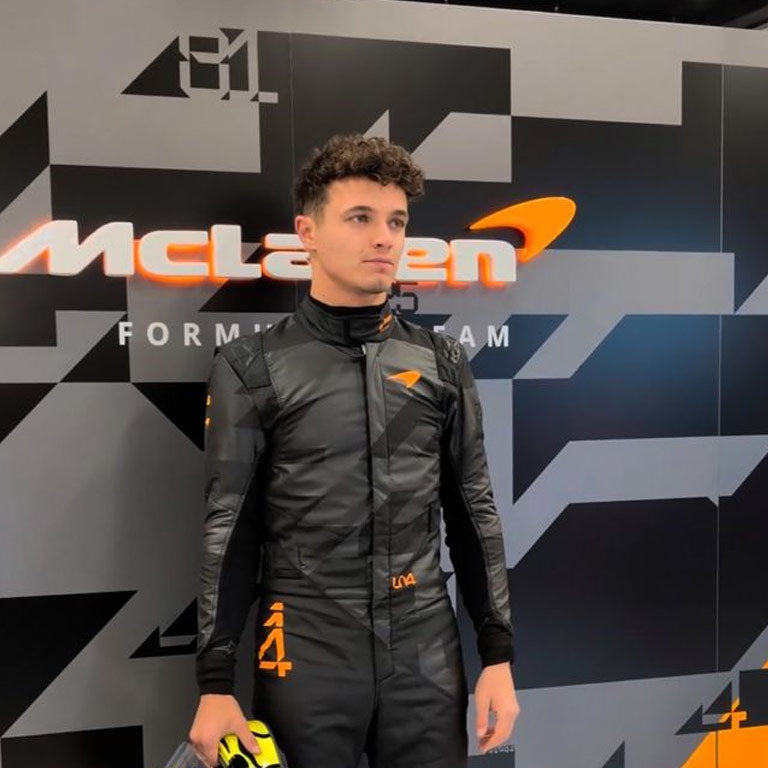 MCLAREN LANDO NORRIS 2025 STEALTH RACE SUIT Dash Racegear product image 2