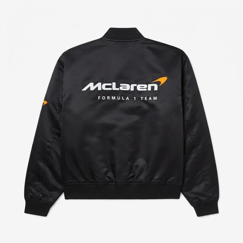 McLaren F1 motorsport bomber jacket
