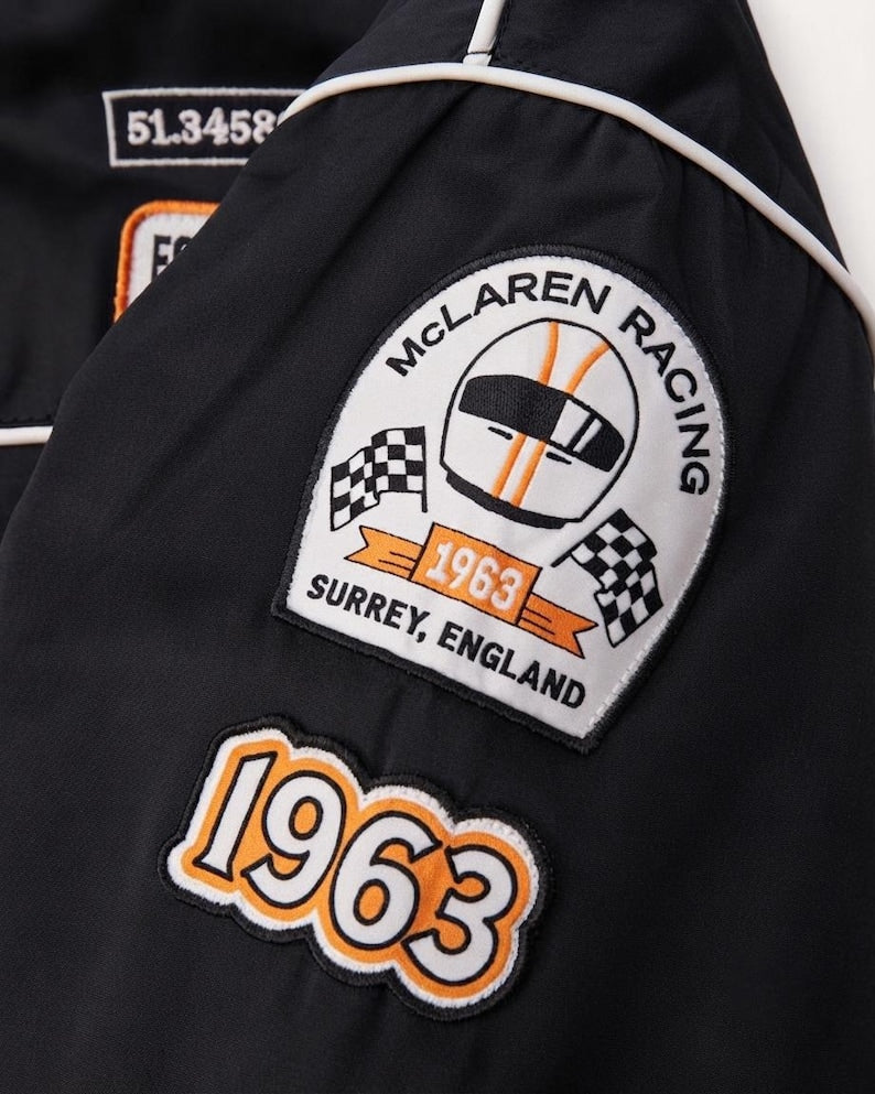 McLaren F1 motorsport bomber jacket