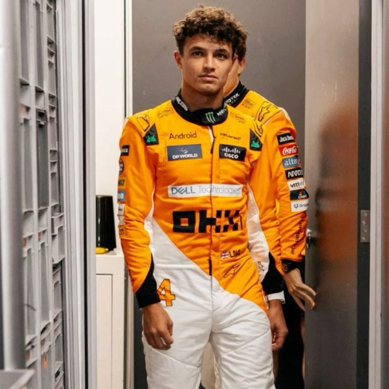 MCLAREN LANDO NORRIS 2024 SINGAPORE GP RACE SUIT Dash Racegear product image 4