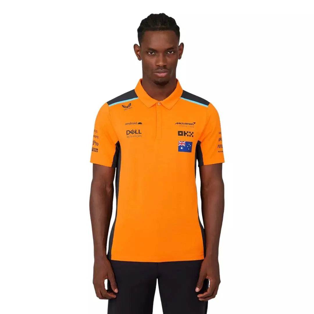 MENS McLAREN REPLICA POLO SHIRT OSCAR PIASTRI - Dash Racegear Store