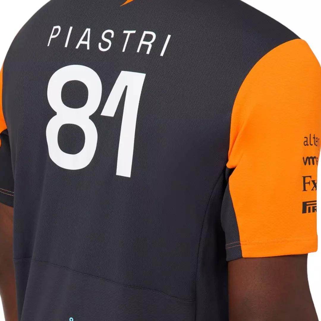 MENS McLAREN REPLICA POLO SHIRT OSCAR PIASTRI DASH RECEGEAR