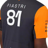 MENS McLAREN REPLICA POLO SHIRT OSCAR PIASTRI