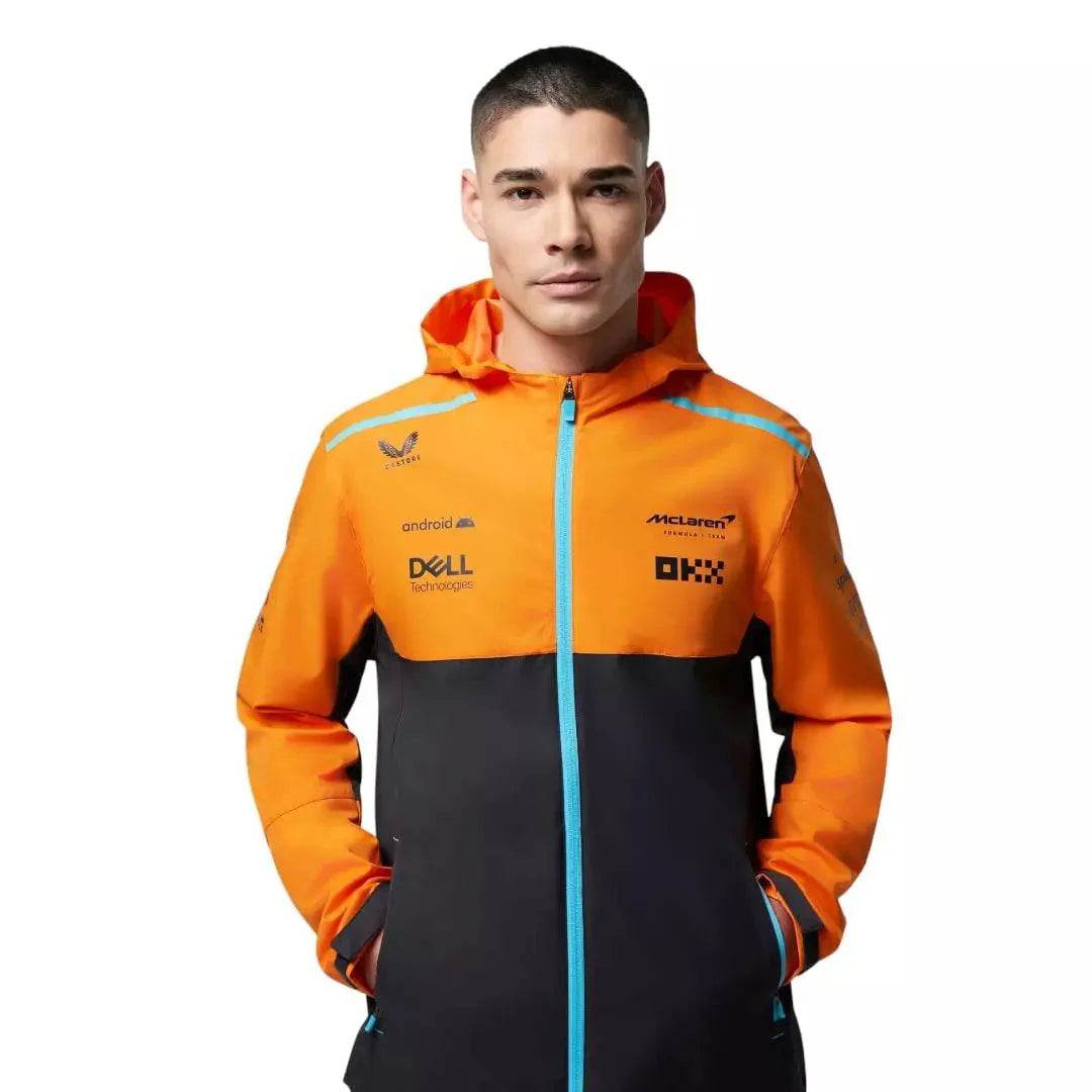 MENS McLAREN REPLICA LIGHTWEIGHT RAIN JACKET - Dash Racegear Store