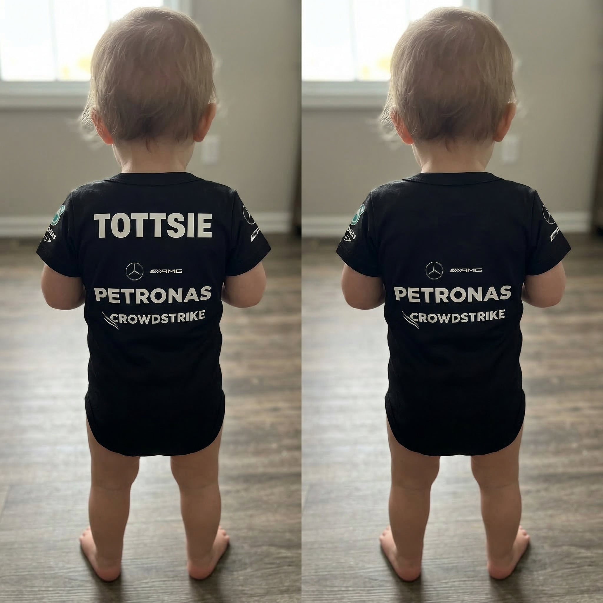 Mercedes Baby Bodysuit Onesie 2025 product detail image 5