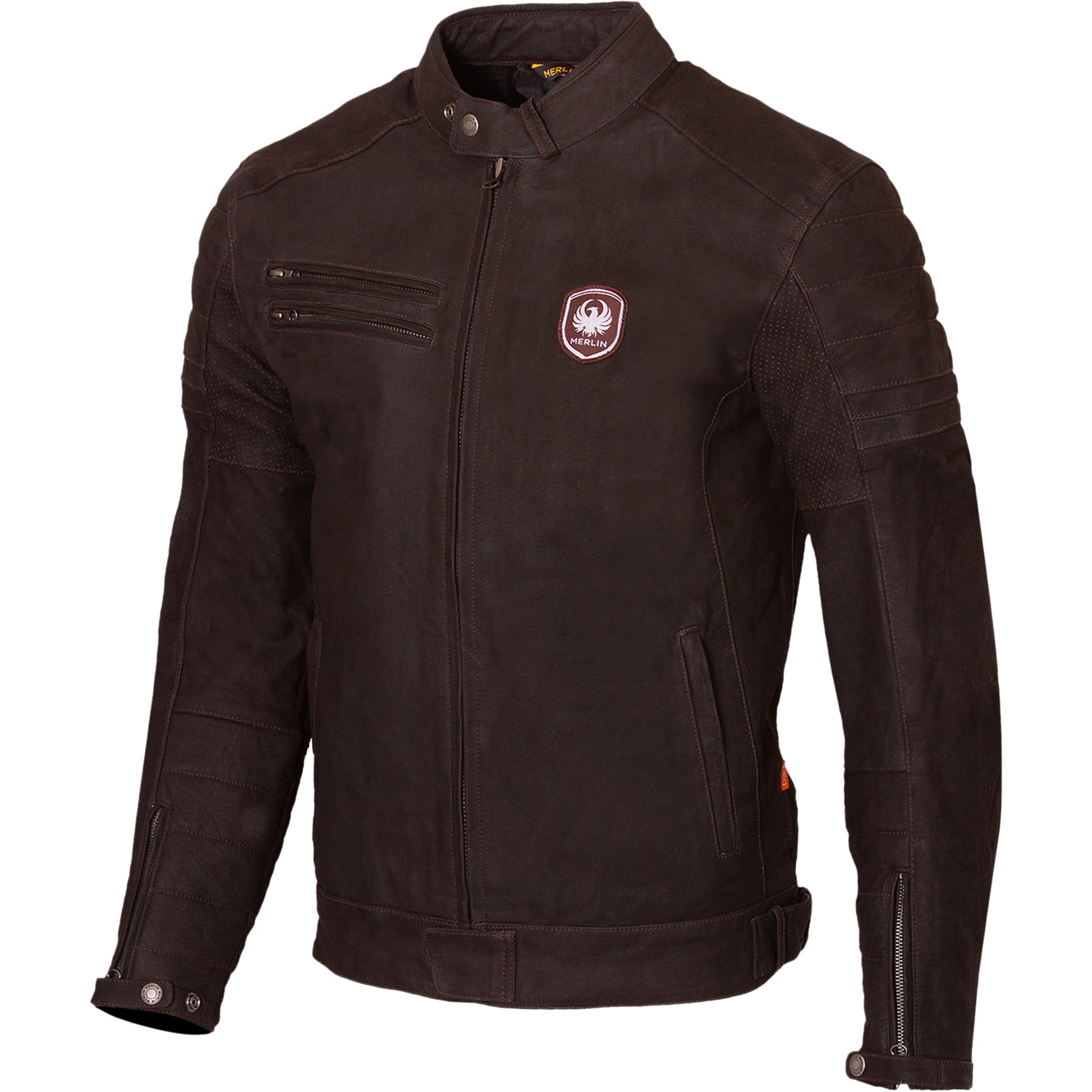 Merlin Alton II D3O Leather Jacket - Oxblood by Merlin - clearance motorcycle jacket