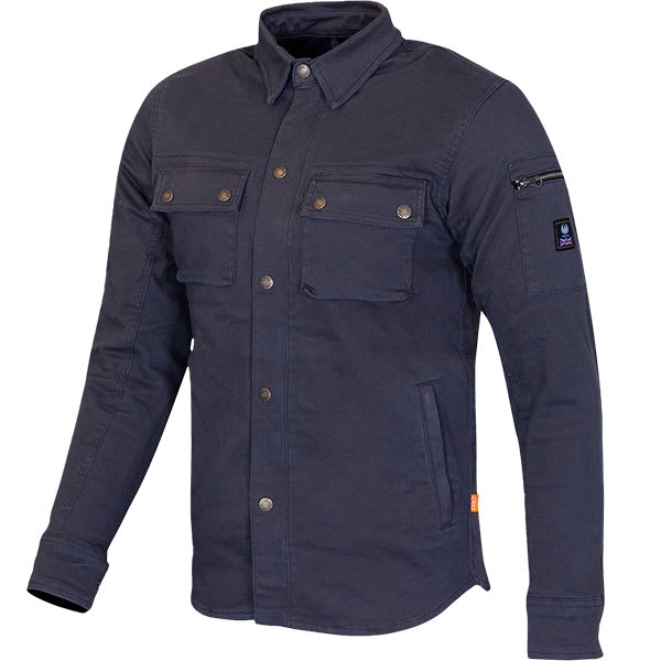 Merlin Brody D3O Single Layer Riding Shirt - Navy by Merlin - clearance motorcycle jacket