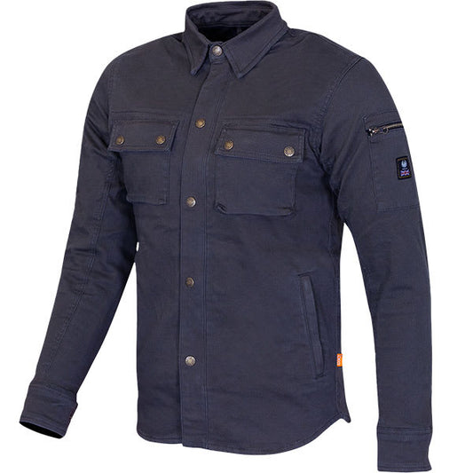 Merlin Brody D3O Single Layer Riding Shirt - Navy by Merlin - clearance motorcycle jacket