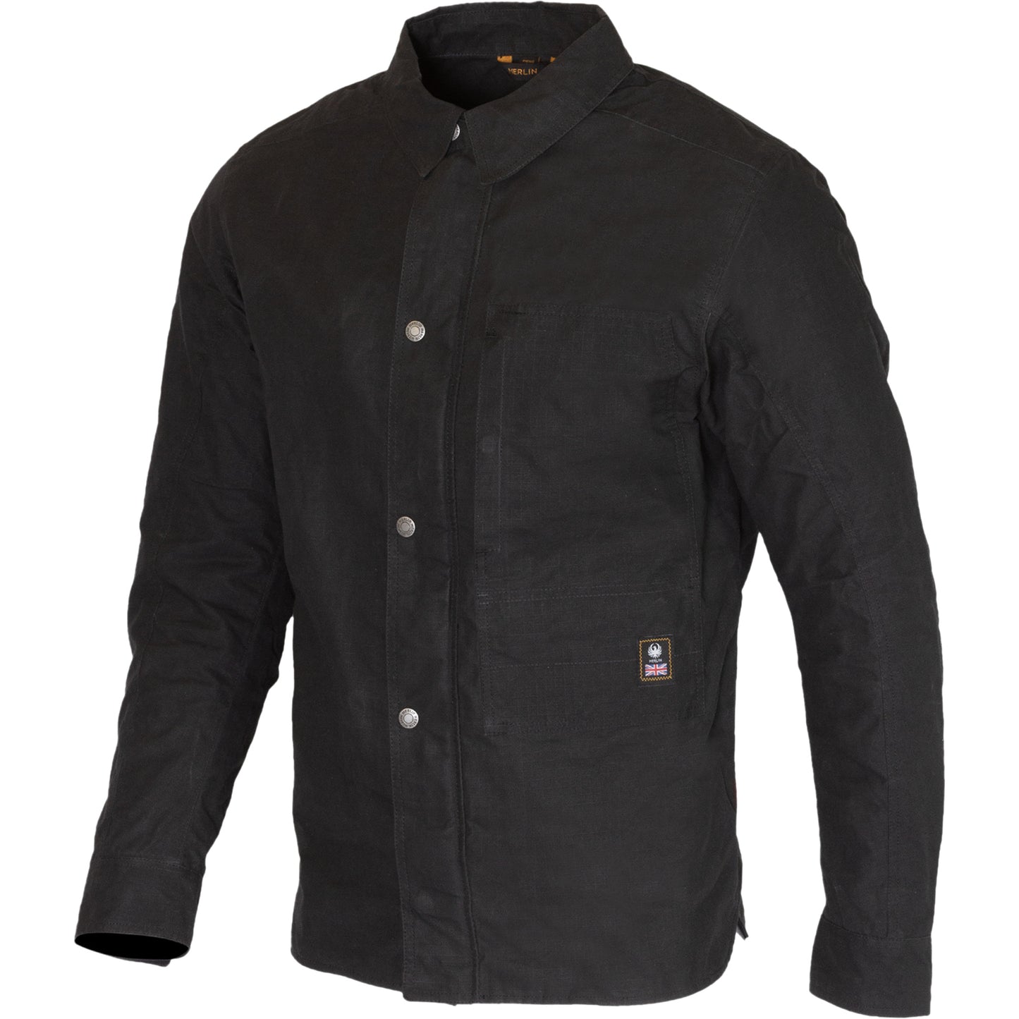 Merlin Broughton Organic Ripstop D3O Jacket - Black by Merlin - clearance motorcycle jacket