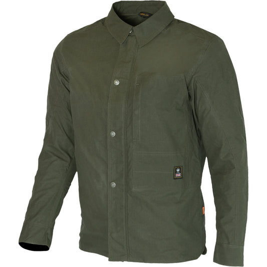 Merlin Broughton Organic Ripstop D3O Jacket - Green by Merlin - clearance motorcycle jacket
