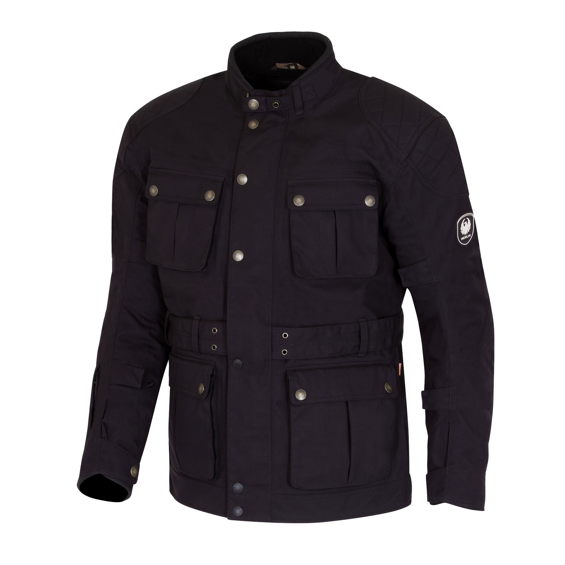 Merlin Burslem D3O Eco Laminated Jacket - Black by Merlin - clearance motorcycle jacket