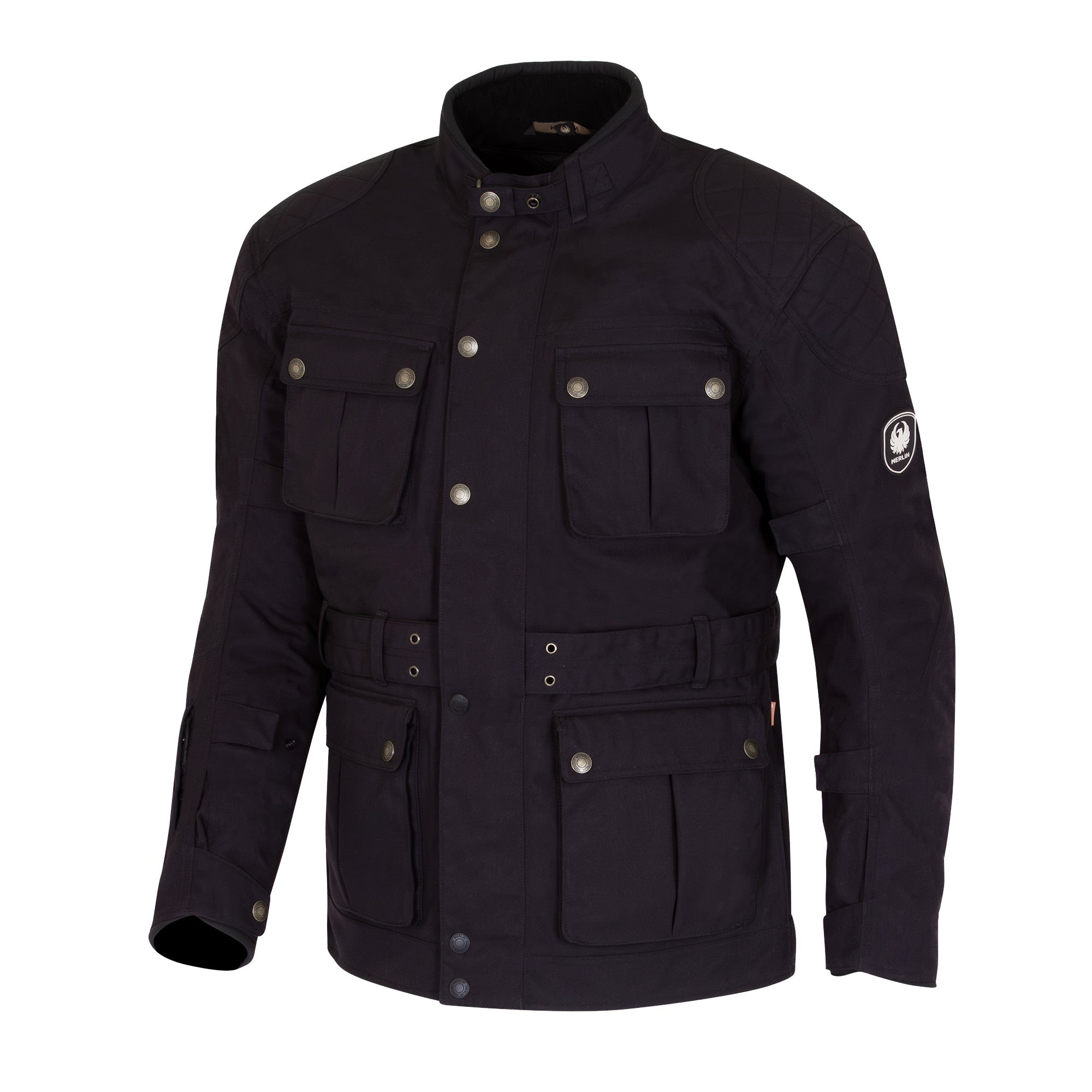 Merlin Burslem D3O Eco Laminated Jacket - Black by Merlin - clearance motorcycle jacket