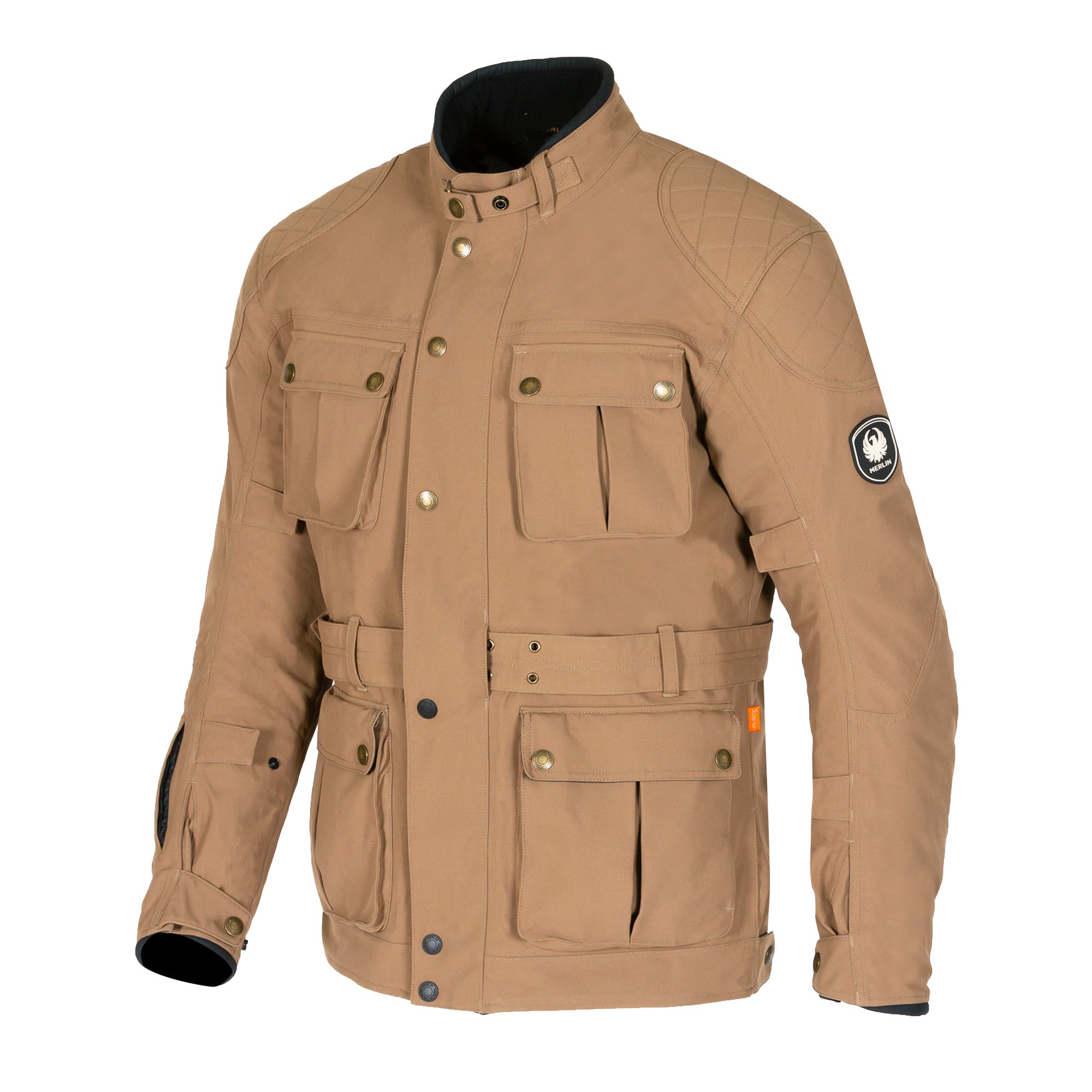 Merlin Burslem D3O Eco Laminated Jacket - Dark Sand by Merlin - clearance motorcycle jacket