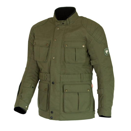 Merlin Burslem D3O Eco Laminated Jacket - Green by Merlin - clearance motorcycle jacket