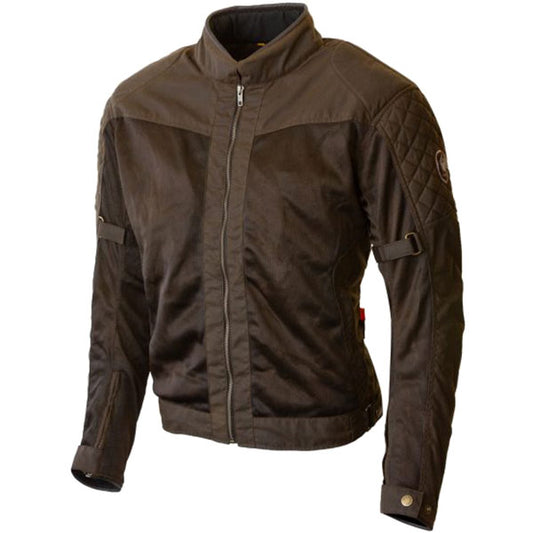 Merlin Chigwell Lite Air Mesh Textile Jacket - Olive by Merlin - clearance motorcycle jacket