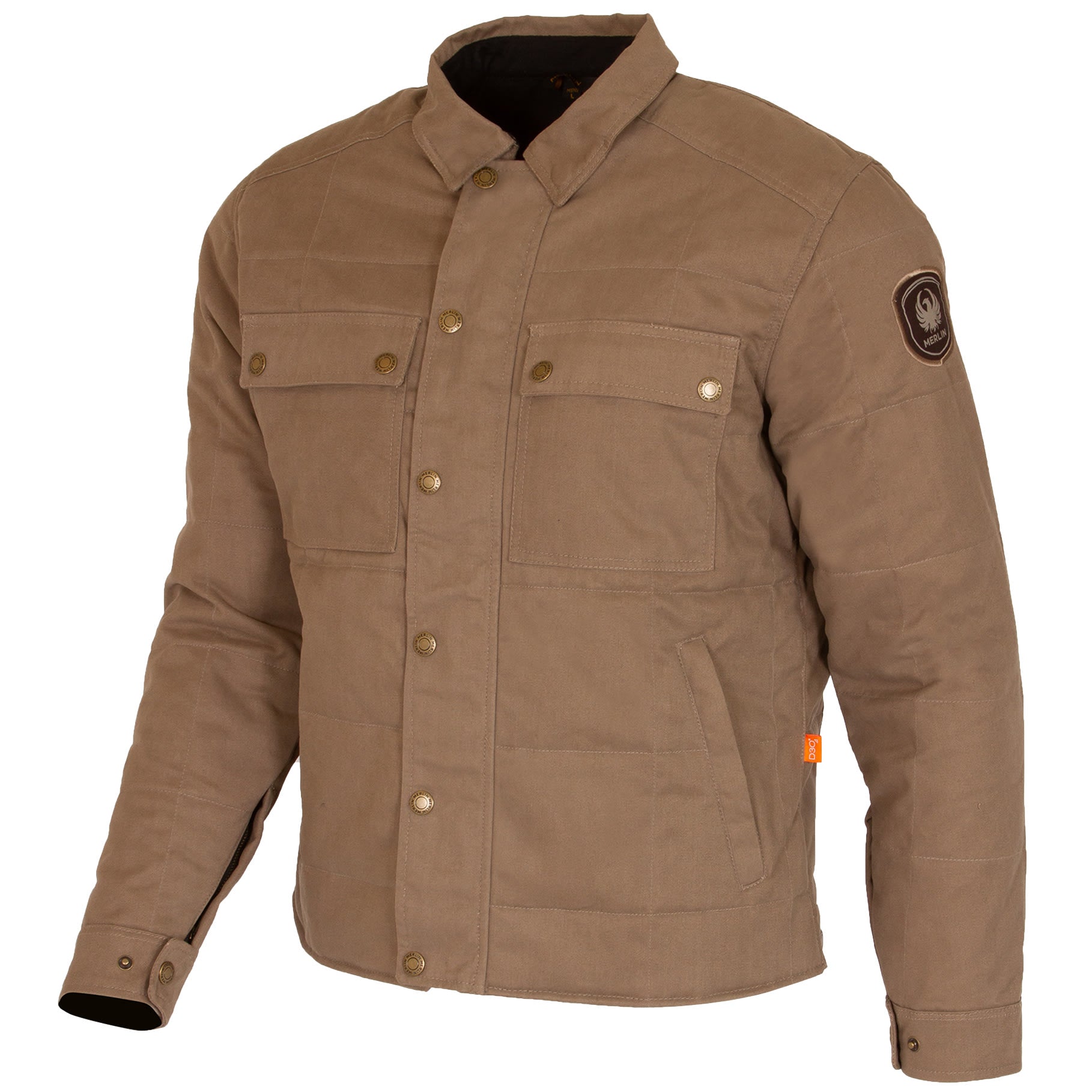 Merlin Codsall D3O Baffle Jacket - Tan by Merlin - clearance motorcycle jacket