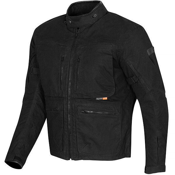 Merlin Drifter D3O Explorer Textile Jacket - Black by Merlin - clearance motorcycle jacket