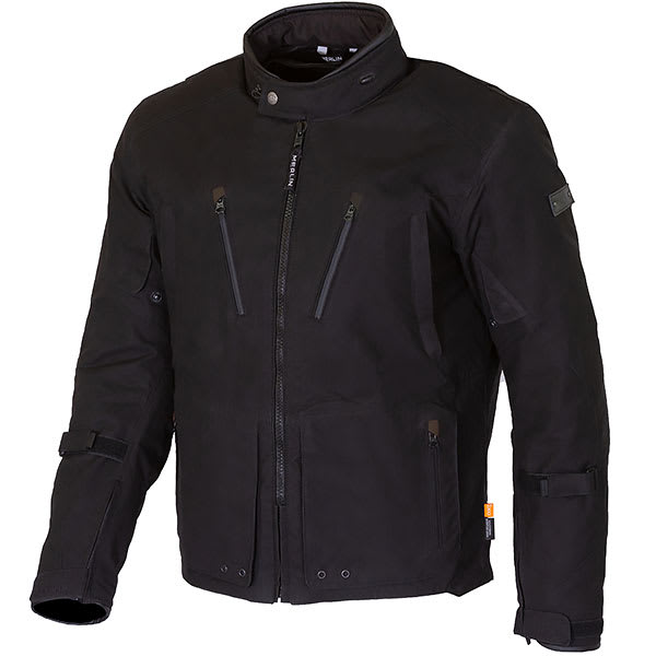 Merlin Exile D3O Explorer Textile Jacket - Black by Merlin - clearance motorcycle jacket