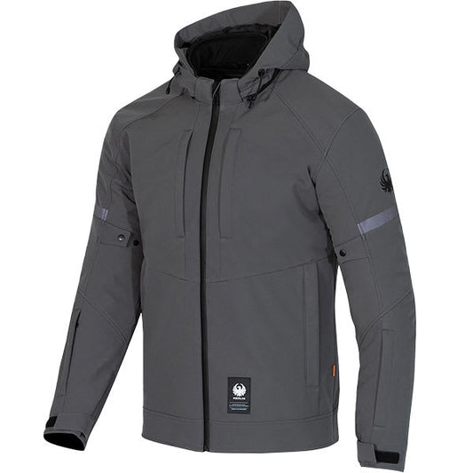 Merlin Flare Laminated D3O Textile Jacket - Grey by Merlin - clearance motorcycle jacket