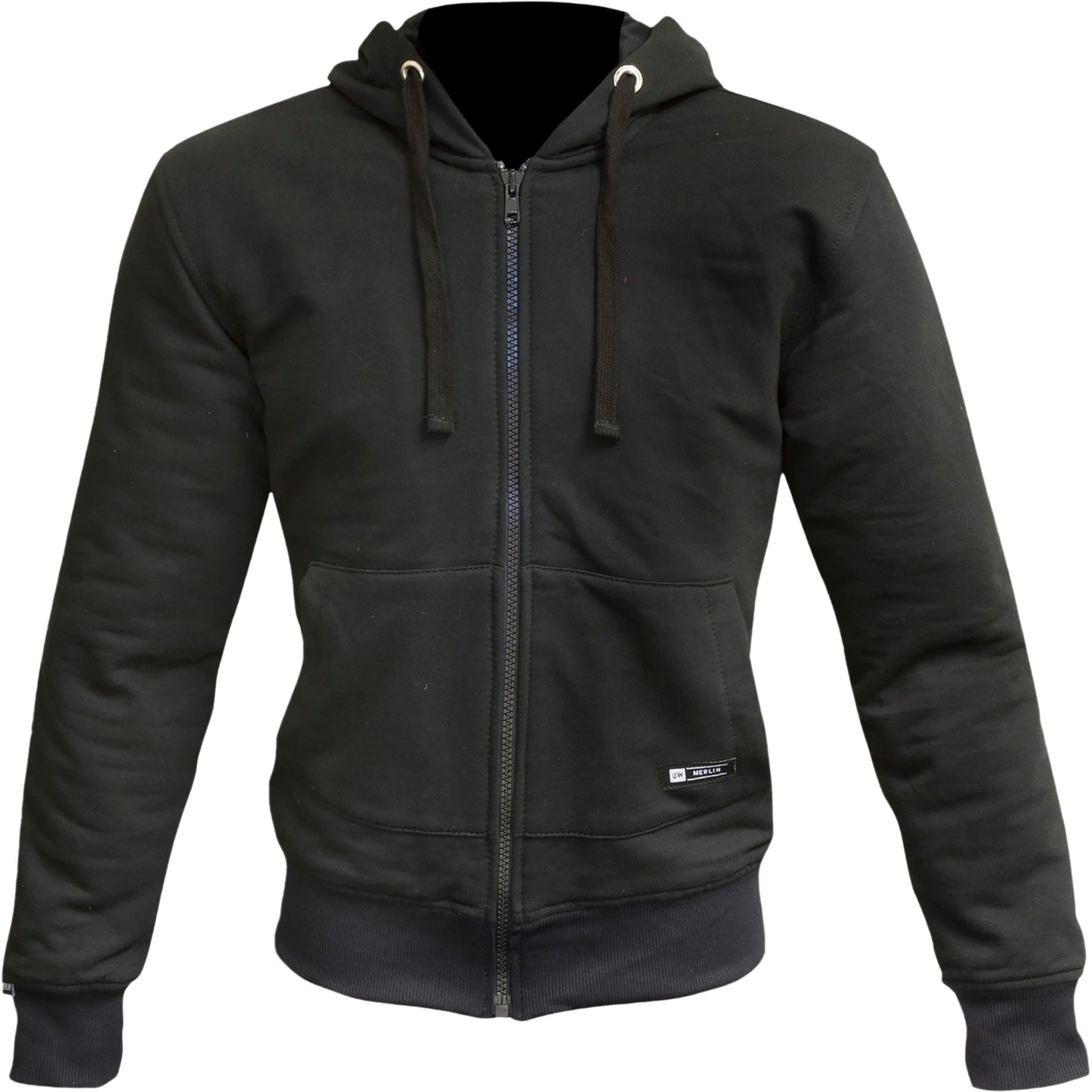 Merlin Hamlin Zip-up Aramid Hoody - Black by Merlin - clearance motorcycle jacket