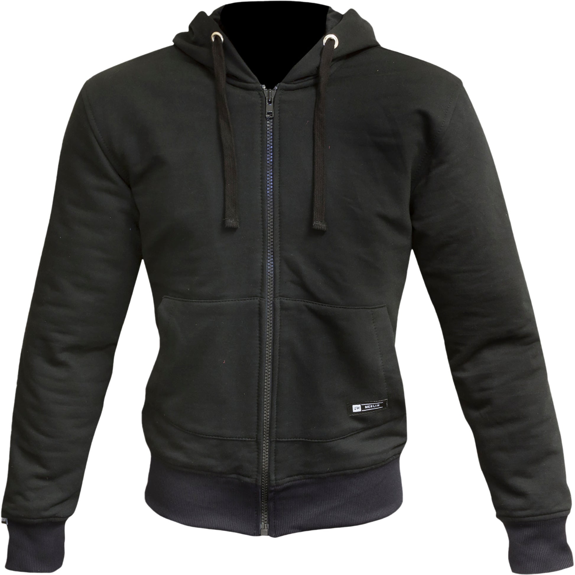 Merlin Hamlin Zip-up Aramid Hoody - Black by Merlin - clearance motorcycle jacket