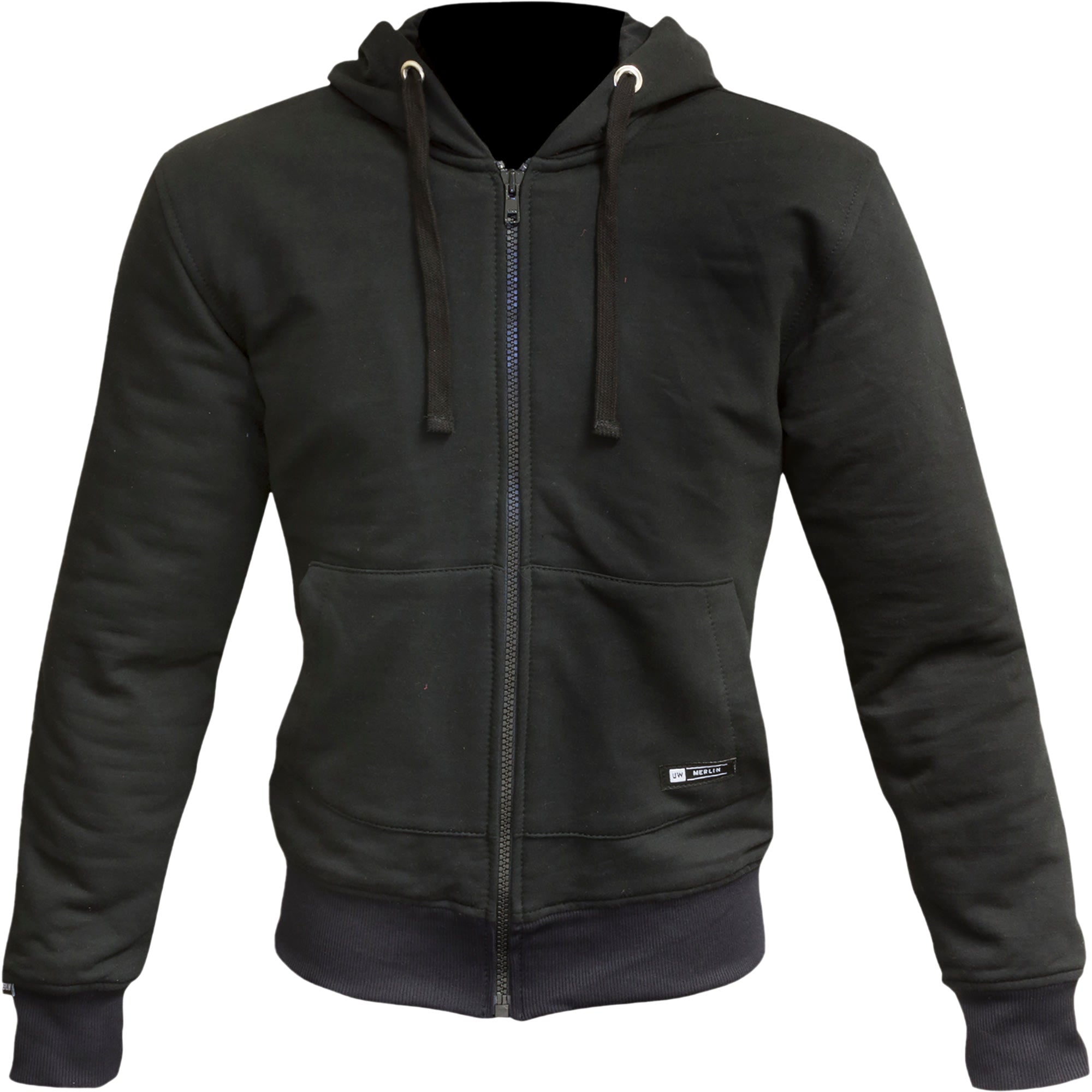 Merlin Hamlin Zip-up Aramid Hoody - Black by Merlin - clearance motorcycle jacket