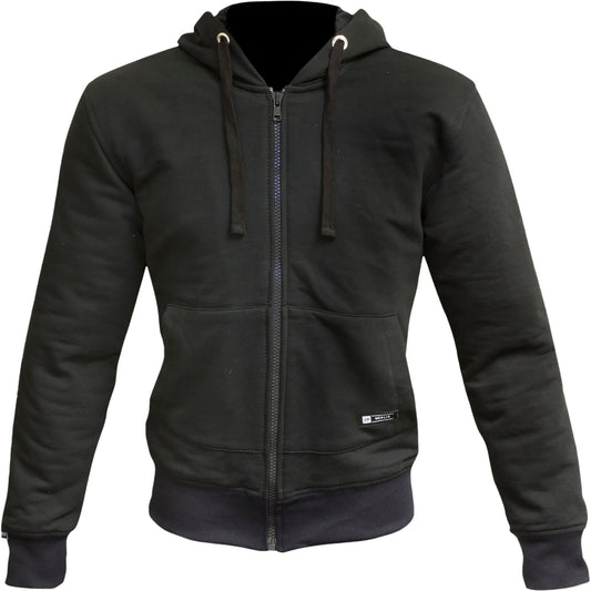 Merlin Hamlin Zip-up Aramid Hoody - Black by Merlin - clearance motorcycle jacket