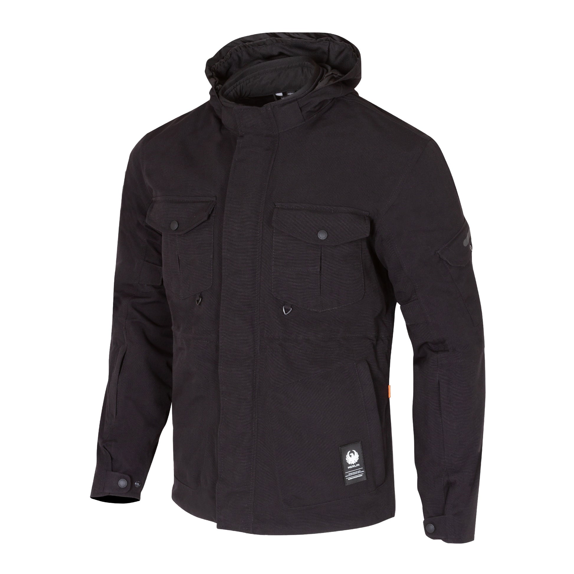 Merlin Jagger D3O Urban Utility Jacket - Black by Merlin - clearance motorcycle jacket