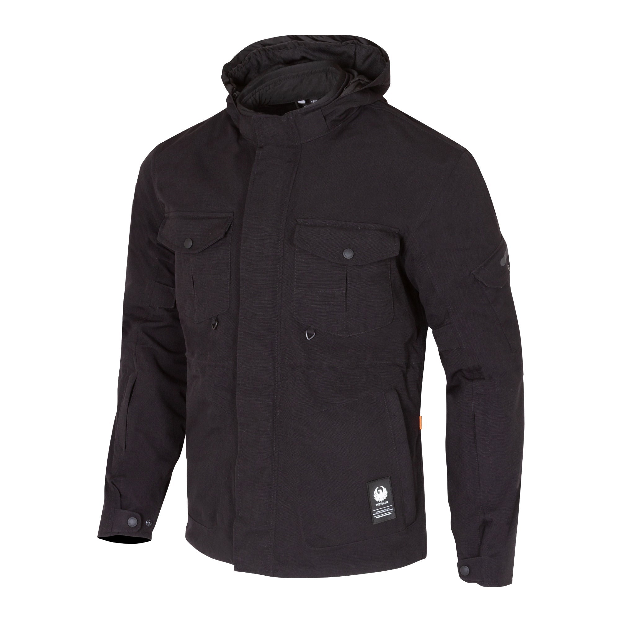 Merlin Jagger D3O Urban Utility Jacket - Black by Merlin - clearance motorcycle jacket