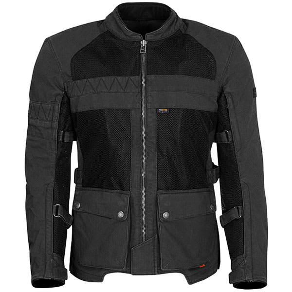 Merlin Mahala D3O Raid Explorer Textile Jacket - Black by Merlin - clearance motorcycle jacket