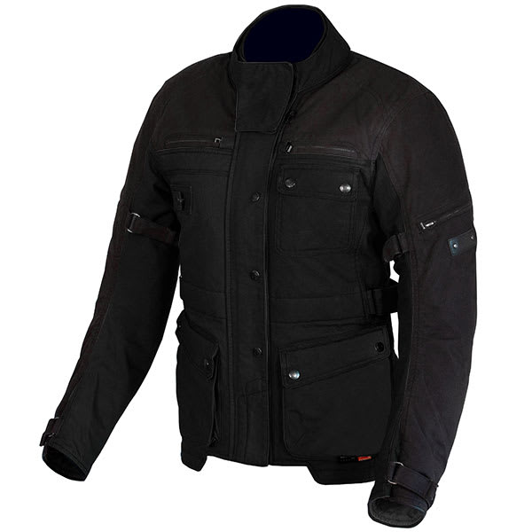 Merlin Mahala Ladies D3O Explorer Textile Jacket - Black by Merlin - clearance motorcycle jacket