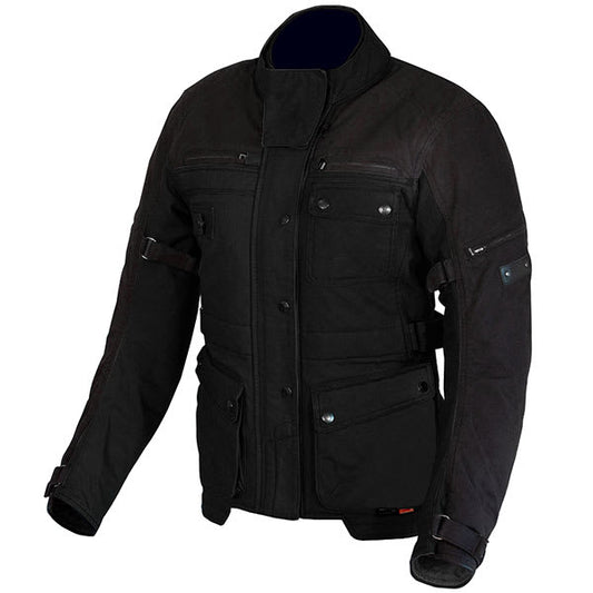 Merlin Mahala Ladies D3O Explorer Textile Jacket - Black by Merlin - clearance motorcycle jacket