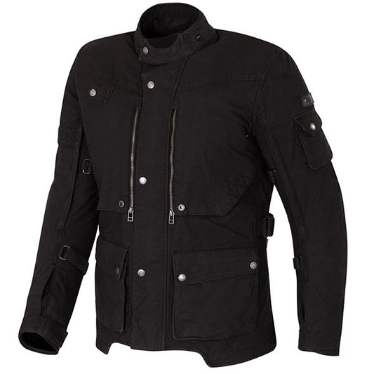 Merlin Mahala Pro 3-in-1 Explorer D3O Textile Jacket - Black by Merlin - clearance motorcycle jacket