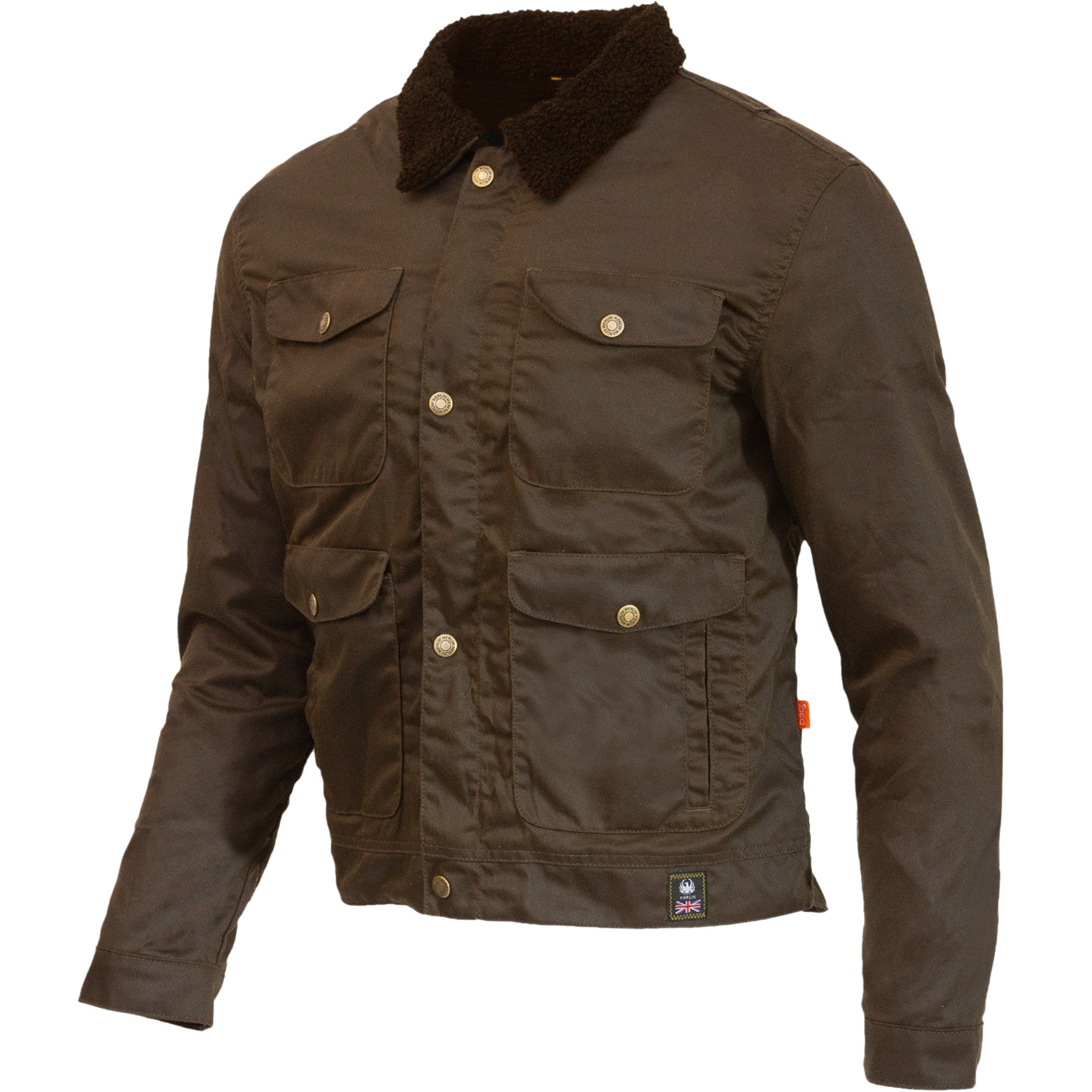 Merlin Millington D3O® Borg Jacket - Olive by Merlin - clearance motorcycle jacket