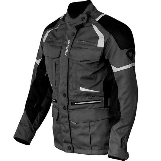 Merlin Neptune 2 WP Textile Jacket - Sage by Merlin - clearance motorcycle jacket