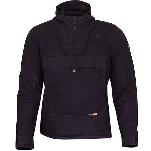Merlin Outlaw D3O Explorer Smock Textile Jacket - Black by Merlin - clearance motorcycle jacket