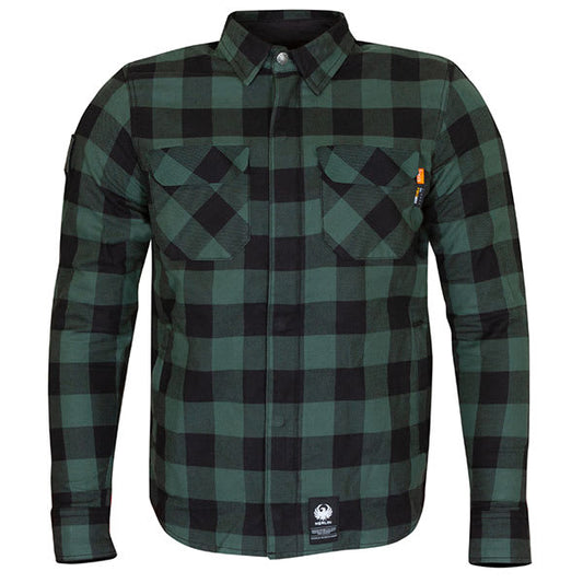 Merlin Sherbrook D3O Single Layer Riding Shirt - Green by Merlin - clearance motorcycle jacket