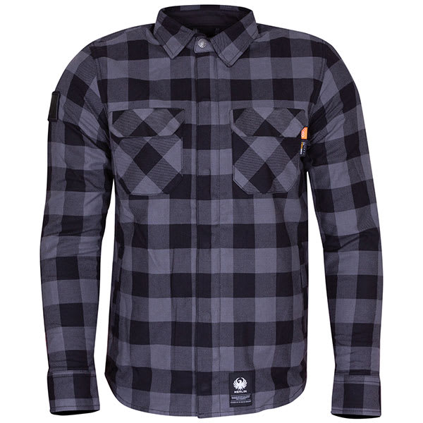 Merlin Sherbrook D3O Single Layer Riding Shirt - Grey by Merlin - clearance motorcycle jacket