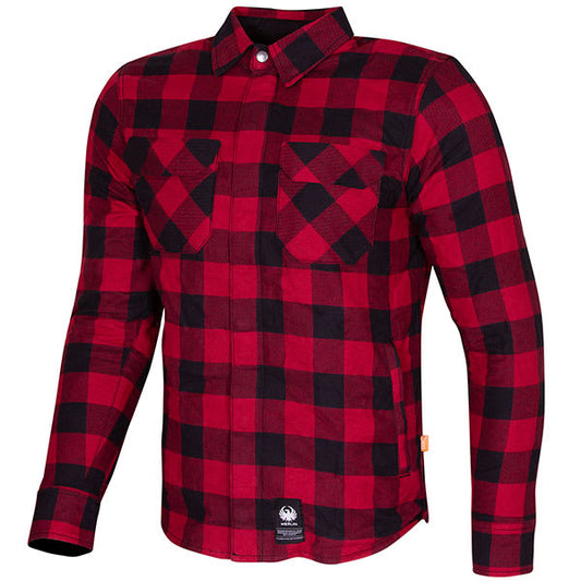 Merlin Sherbrook D3O Single Layer Riding Shirt - Red by Merlin - clearance motorcycle jacket